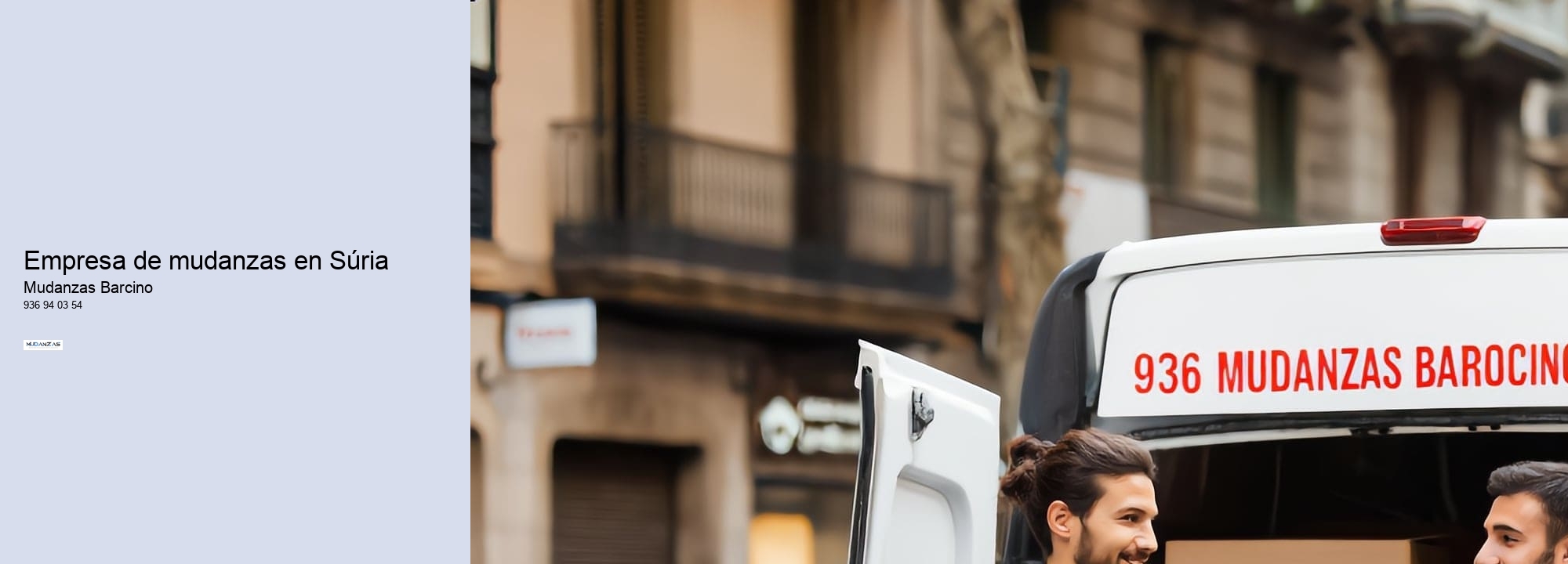 Empresa de mudanzas en Súria 