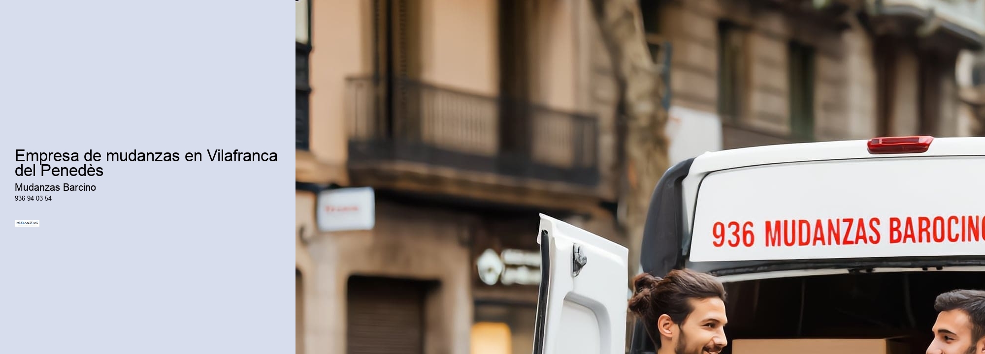 Empresa de mudanzas en Vilafranca del Penedès 