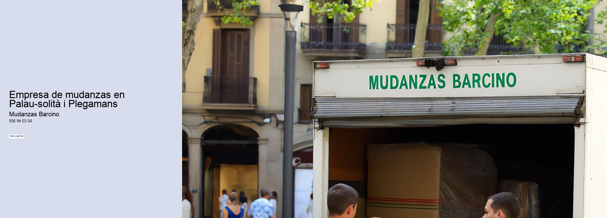 Empresa de mudanzas en Palau-solità i Plegamans 
